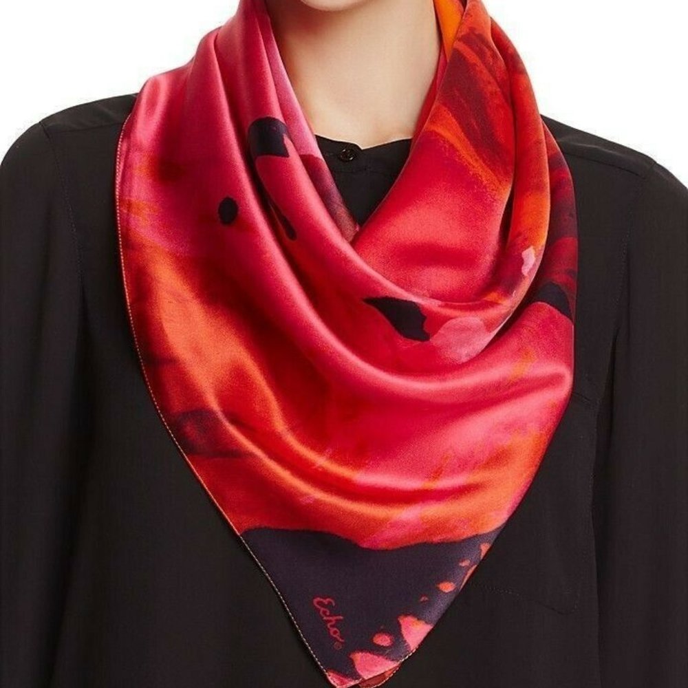 Echo Scarf SPILL SILK SQ 40"